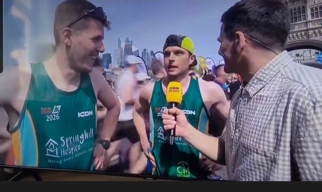 Alex Haddock James Dawson Runs 214 Miles to London and Then Runs the Marathon ...